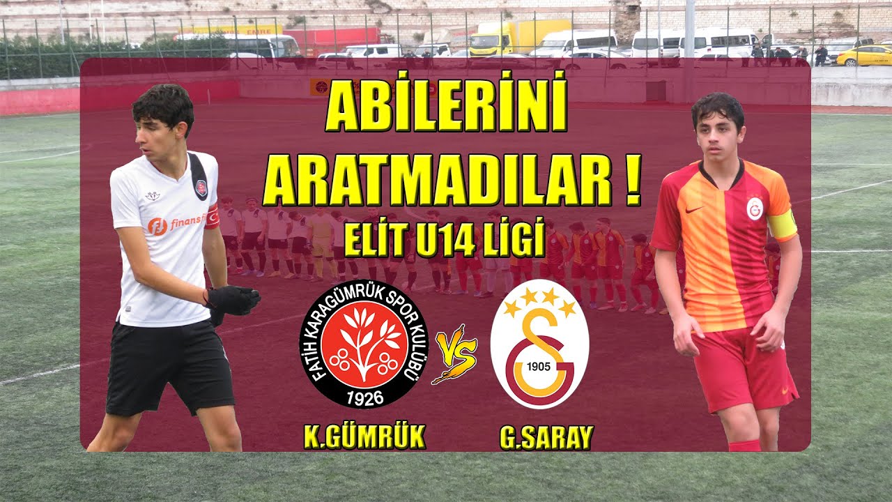 TFF ELİT U14 LİGİ KARAGÜMRÜK – GALATASARAY MAÇ ÖZETİ