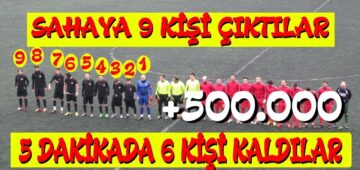 6 KİŞİ KALARAK FEDERASYONU PROTESTO