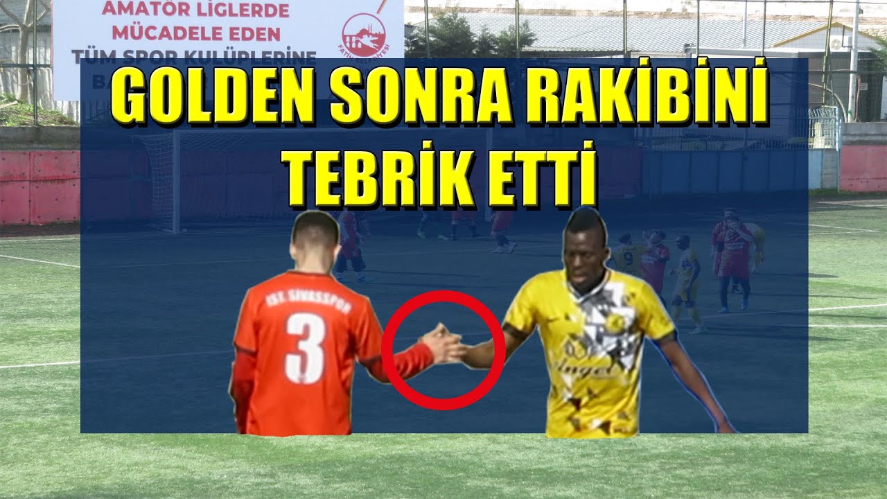 RAKİBİNİ TEBRİK ETTİ !