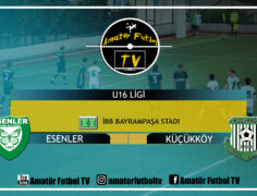 U16 ESENLER – KÜÇÜKKÖY MAÇINDAN KARELER