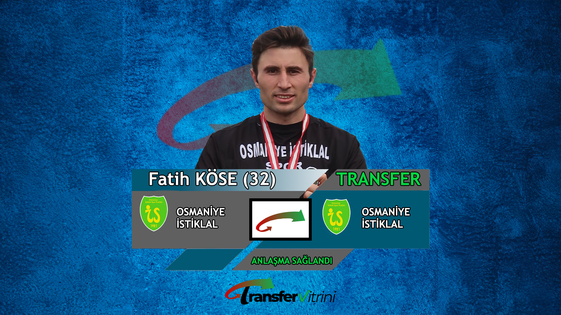 Osmaniye İstiklalspor, Fatih Köse Transferi ile Savunmasını Güçlendiriyor