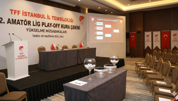 İstanbul 2. Amatör Lig’de Play-Off Heyecanı